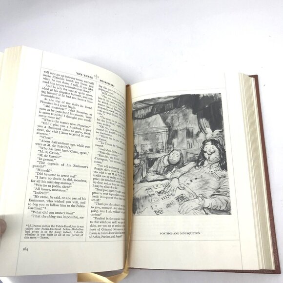 Easton Press The Three Musketeers Alexandre Dumas Leather Collector Ed. 1978 - Picture 15 of 16